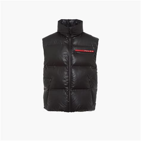 prada mens winter coat|prada sleeveless puffer jacket.